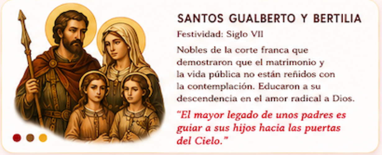 Santos Gualberto y Bertilia