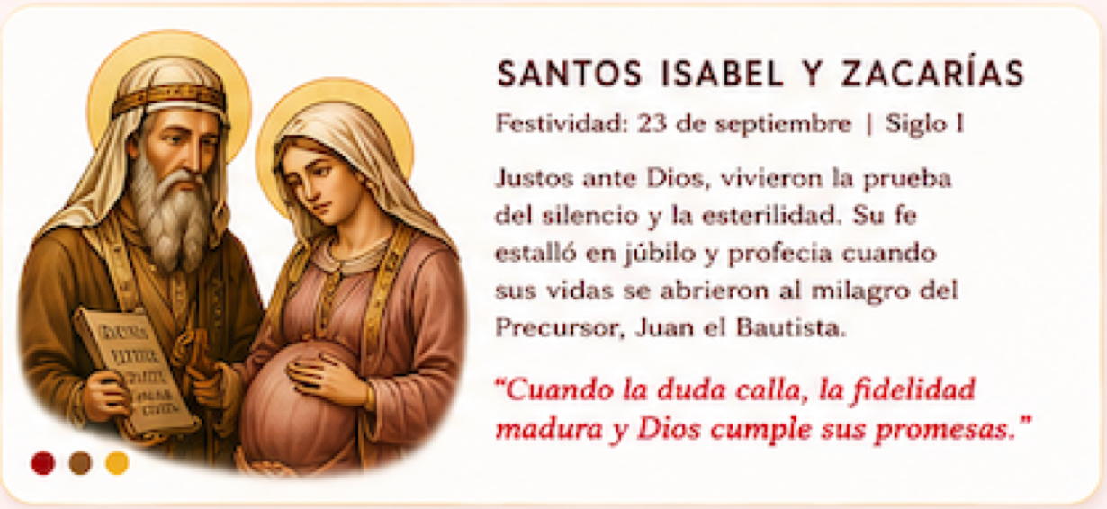 Santos Isabel y Zacarías