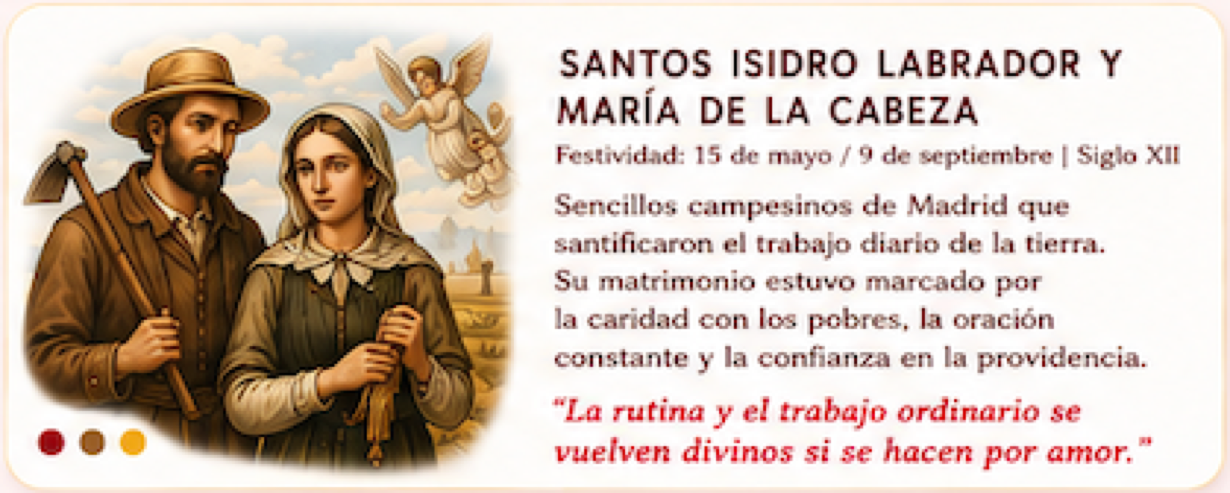 Santos Isidro Labrador y María de la Cabeza