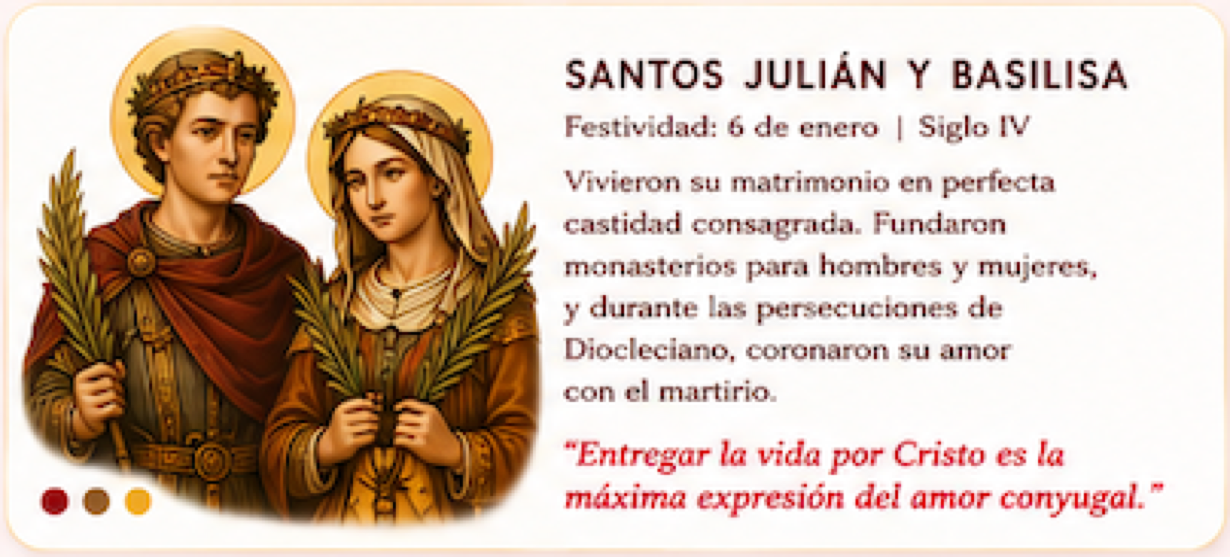 Santos Julián y Basilisa