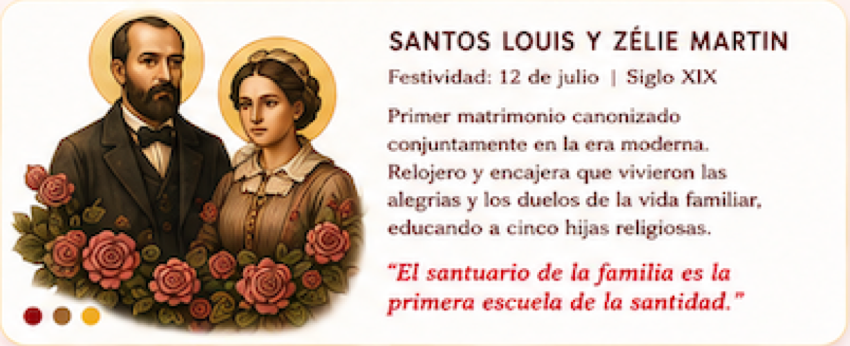Santos Louis y Zelie Martin