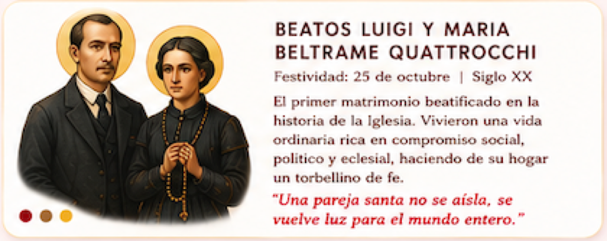 Beatos Luigi y Maria Beltrame Quattrocchi