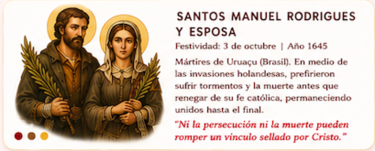 Santos Manuel Rodrigues y esposa