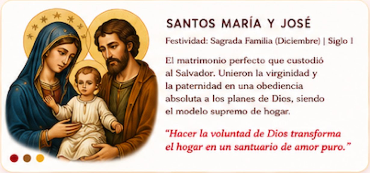 Santos María y José